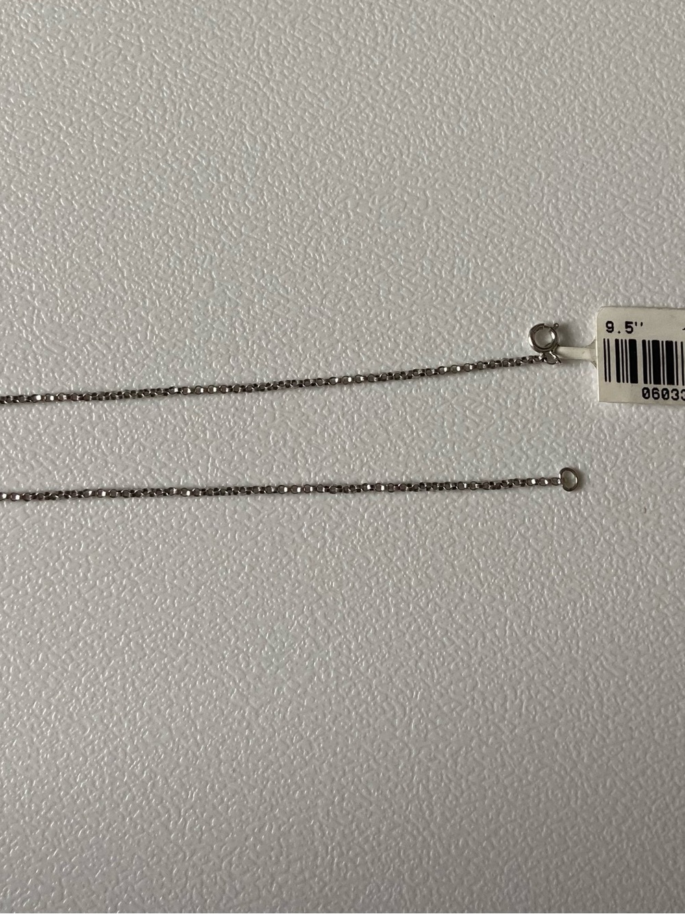 NWT 10k Gold (marked) Anklets 9.5”